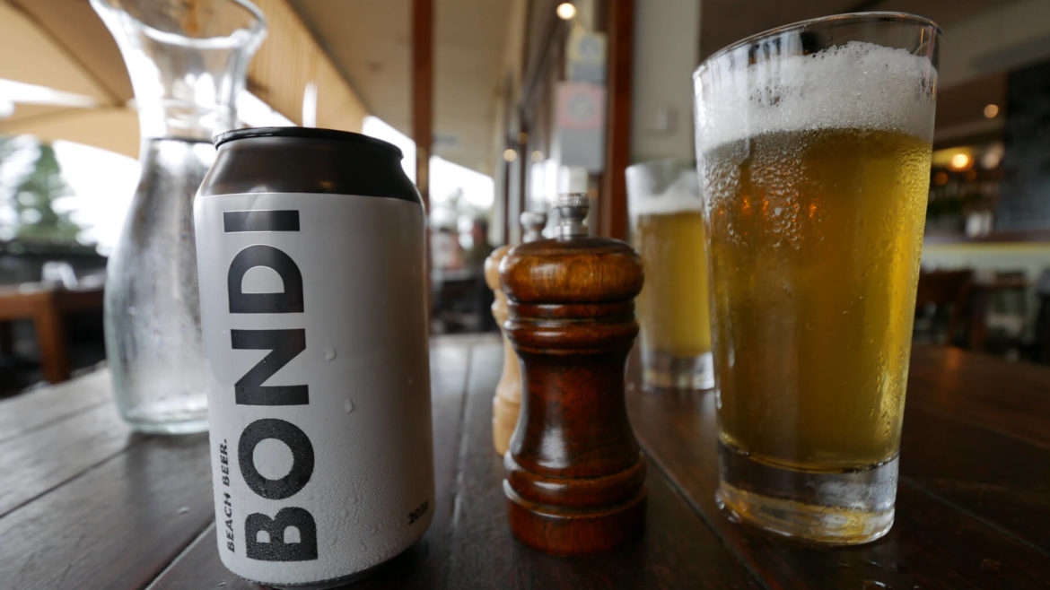 Ein kühles Bondi Bier