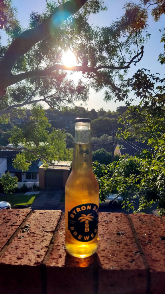 Byron Bay Bier am Balkon Apartment Randwick, Sydney