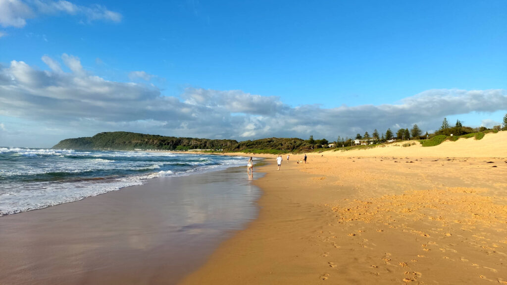 Strandspaziergang am Shelly Beach