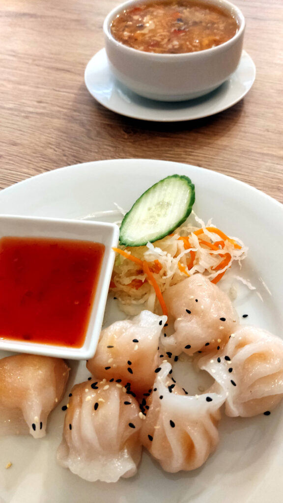 Dim Sum und Peking Suppe bei VietBiGim Kaufland Prachatice