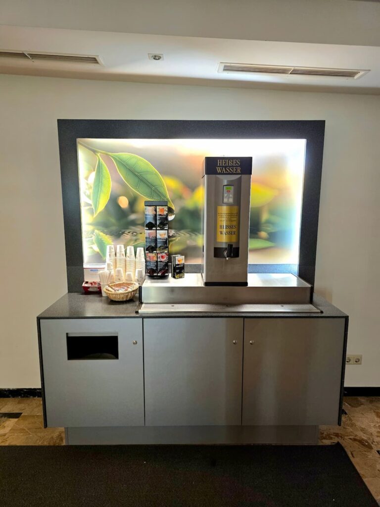 Teebereich im Josefinenhof