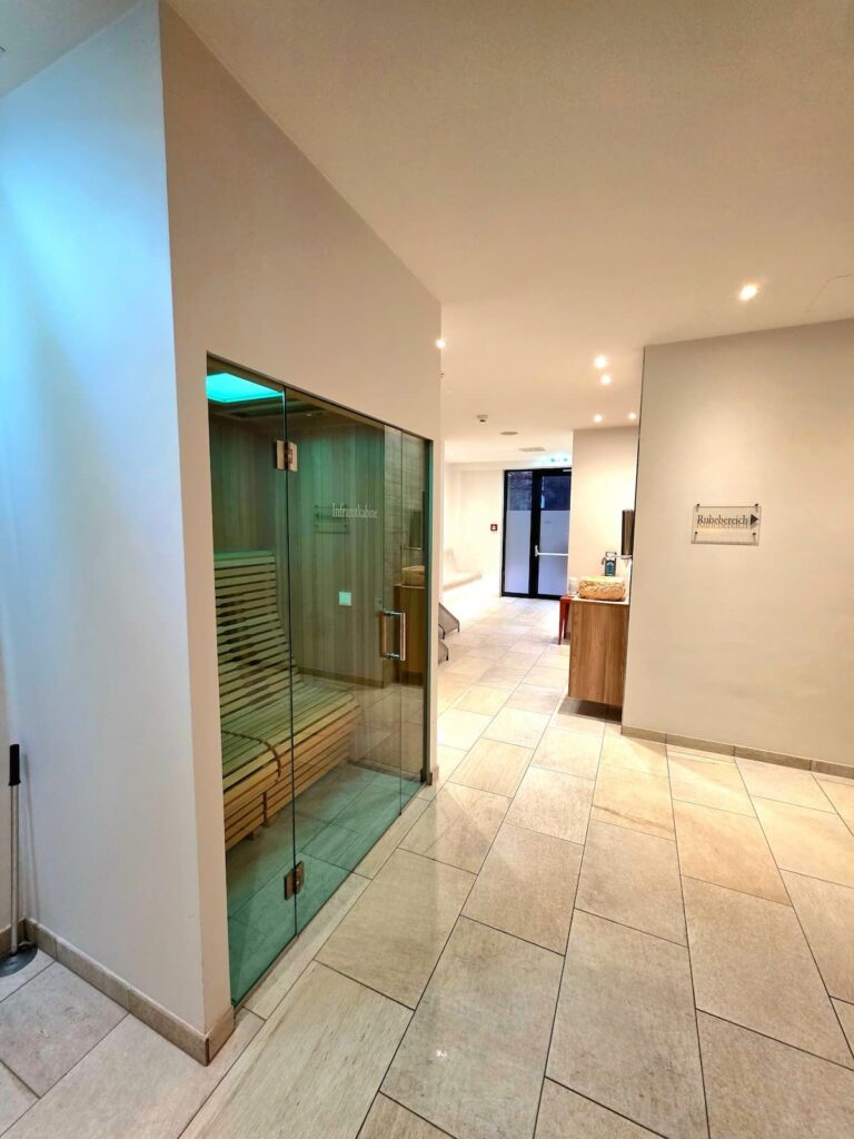 Infrarotkabine im Josefinenhof in Warmbad Villach
