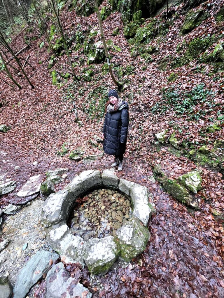 Nicole Schwarzbier bei der Römerquelle